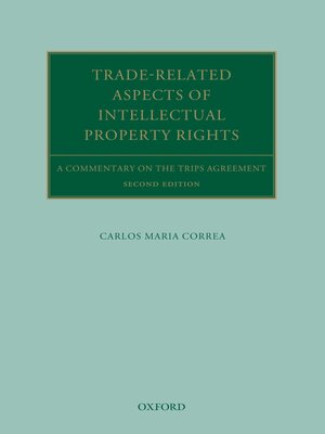 cover image of Trade Related Aspects of Intellectual Property Rights